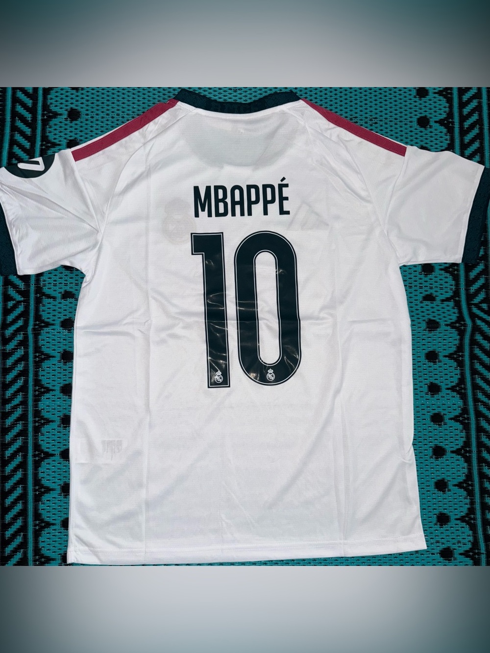Kylian Mbappé 10 | Real Madrid Home Jersey/Kit Fan Version (Medium)